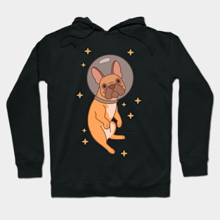 Frenchie in Space Hoodie